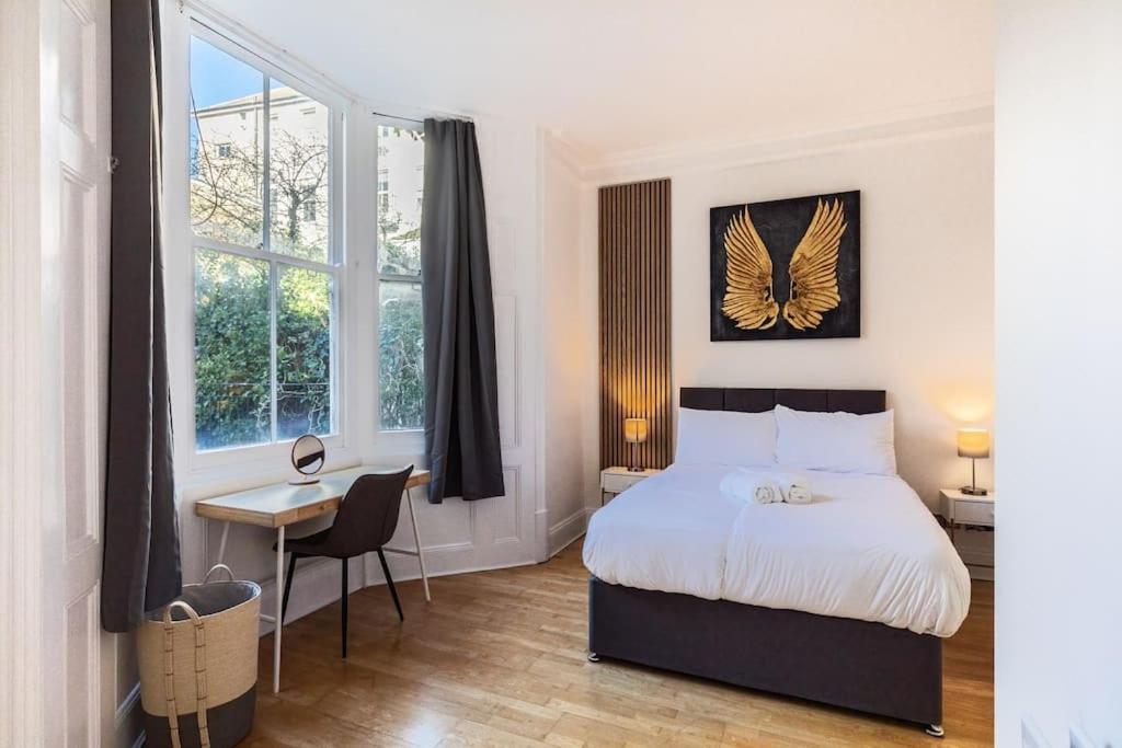Apartamento Victorian Flat Close To Station With Large Garden Brighton Exterior foto